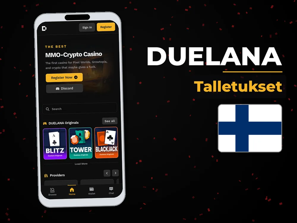 Duelana - Talletukset