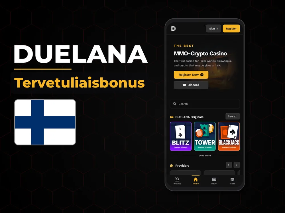 Duelana - Tervetuliaisbonus