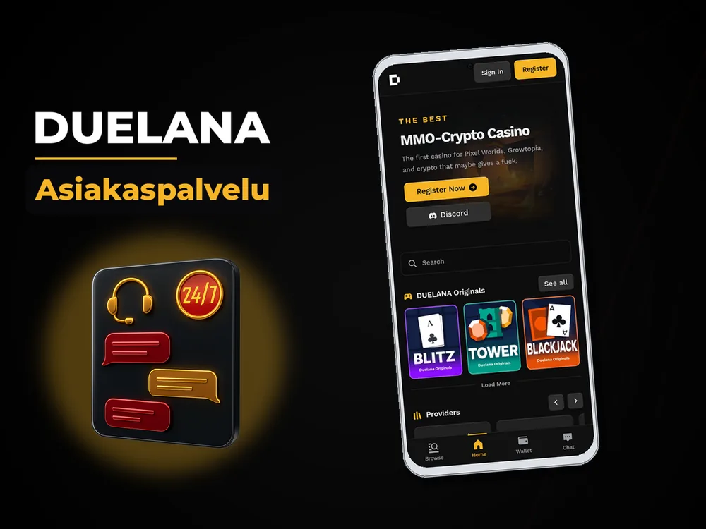 Duelana - Asiakaspalvelu
