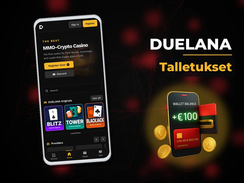 Duelana - Talletukset