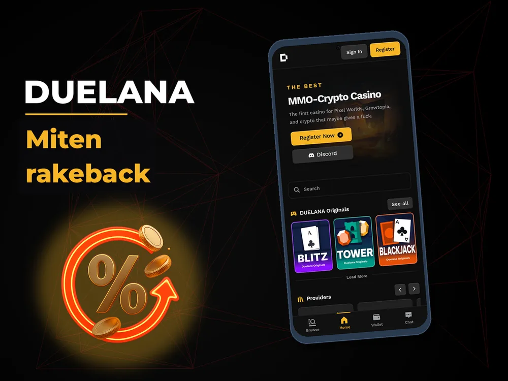Duelana - Miten rakeback