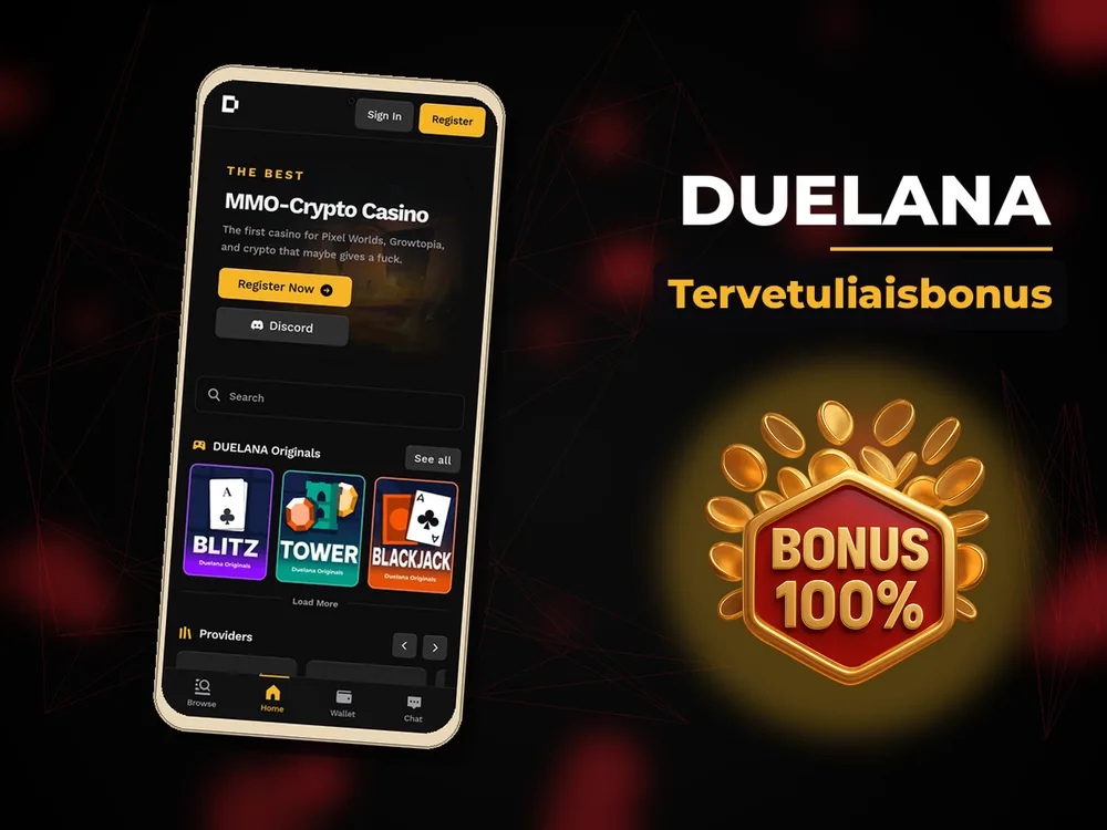 Duelana - Tervetuliaisbonus