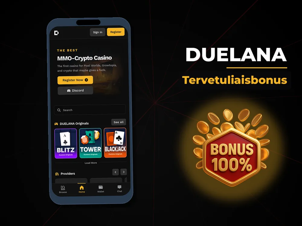Duelana - Tervetuliaisbonus