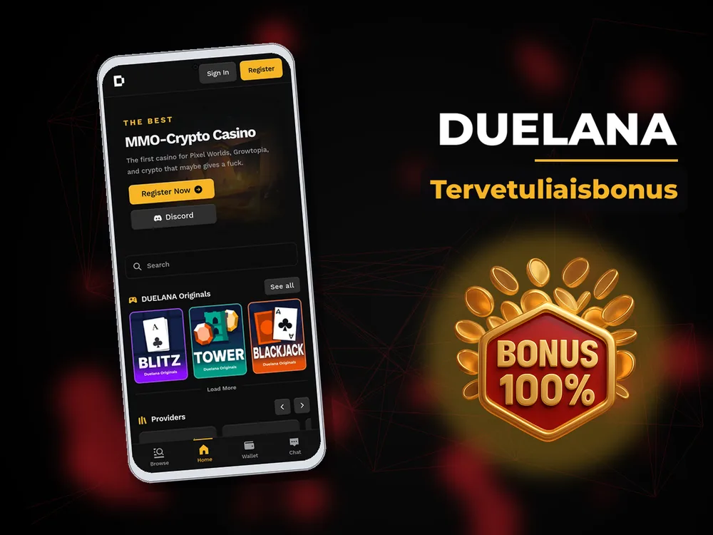 Duelana - Tervetuliaisbonus